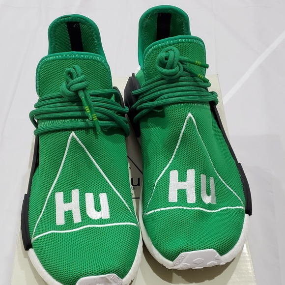green human race shoes